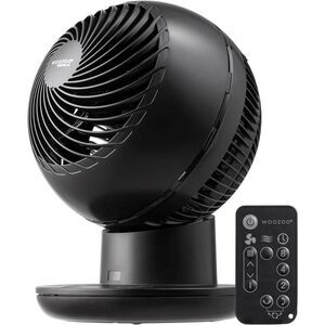 IRIS -  USA WOOZOO Fan with Remote, Father’s Day Gift Black